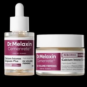 Dr.Melaxin Cemenrete Calcium Duo Cream Serum Collagen Peptide Skin Lifting
